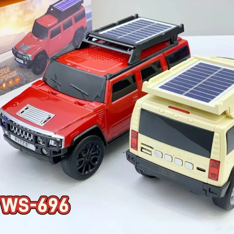 

Новая модель автомобиля с солнечной зарядкой, портативный Bluetooth, беспроводной стереодинамик, воспроизведение, TF-карта, FM-радио, звуковая панель для селфи TWS