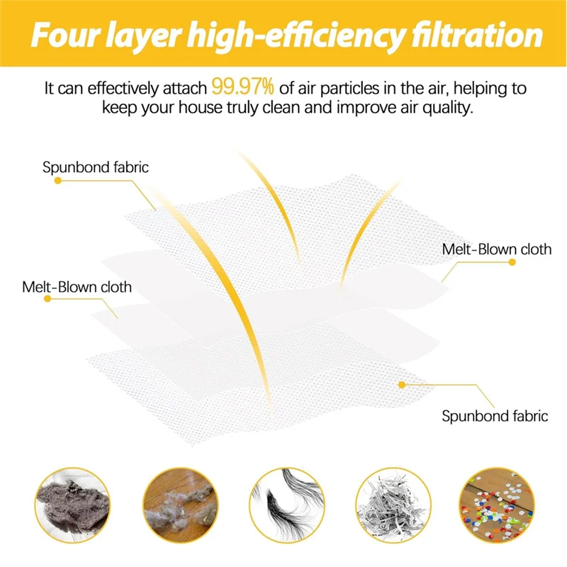 AD23-12 Pz Sacchetto per aspirapolvere per Cordzero All-In-One Cordless Cleaner A939KBGS A938KBGS A937KGMS A949KTMS Sostituisci i sacchetti per la polvere