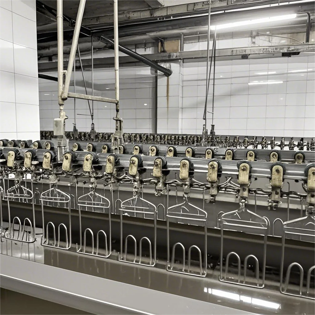 2025 مصنع العلامة التجارية المهنية خط ذبح الدجاج الأوتوماتيكي لقتل الدواجن