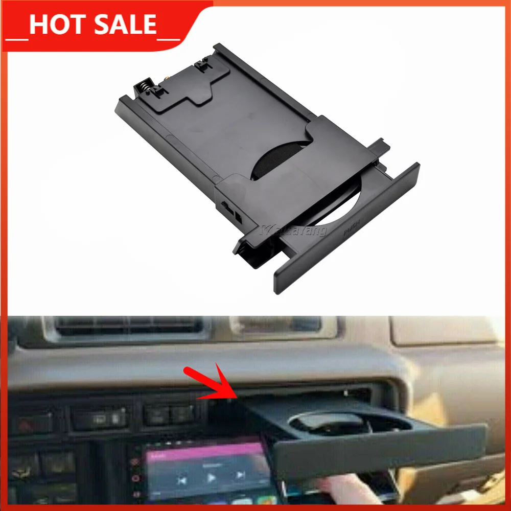 New Car Dash Retractable Cup or Drink Holder 55620-60010 Auto Accessories For Toyota Land Cruiser 80 Series Lexus LX450 FZJ80