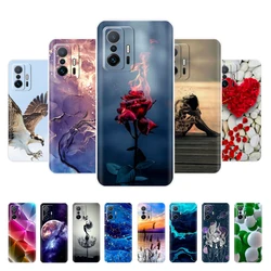 For Xiaomi 11T Pro Case For Xiaomi 11T Cover Transparent Silicone Cute Back Cover Cases Soft Bumper for xiaomi 11t 5g t11 Capa