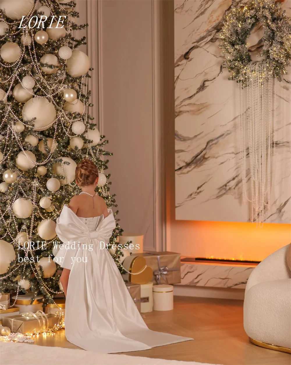 Sukienki dla dziewczynek LORIE, sukienki z kokardą, bufiaste sukienki dla małych dziewczynek, urocze sukienki księżniczki, sukienki dla niemowląt, sukienki na Pierwszą Komunię Świętą, sukienki z kokardą, szyte na miarę, 2026