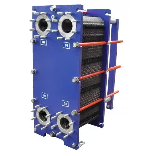 

Beer To Water Heat Exchanger Plate Wort Chiller With Ce Certification Plate Heat Exchanger for Cold Room Refrigeration Unit