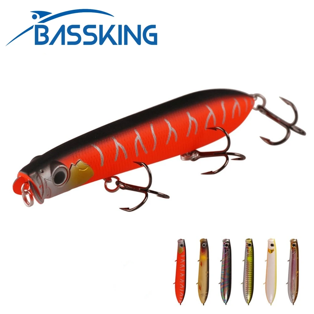 

BASSKING 105 мм, 14,5 г, Поппер, рыболовная приманка, длинное забрасывание, искусственная жесткая приманка, топвотер, плавающая свимбейт, искусственная Снасть