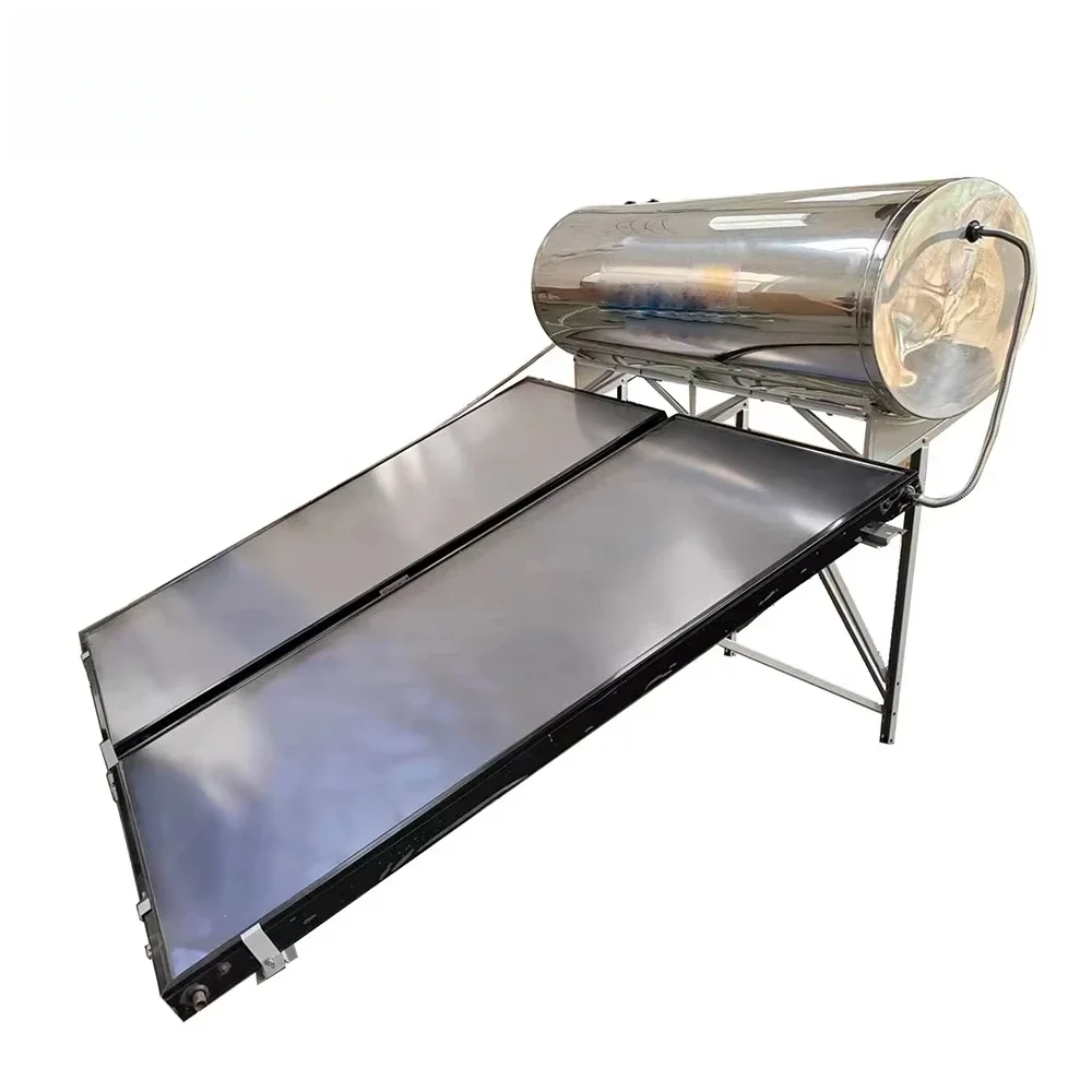 

100L,200L,300L OEM Factory Black Chrome Coating Flat Plate Solar Collector Solar Water Heater,solar Water Geyser