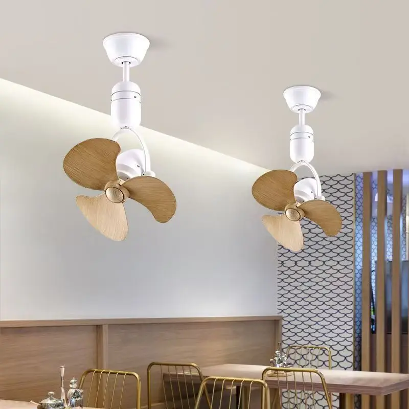 16 Inch Wall Mounted Oscillating Ceiling Fan for Kitchen, Mini Fan with Strong Airflow for Study Room
