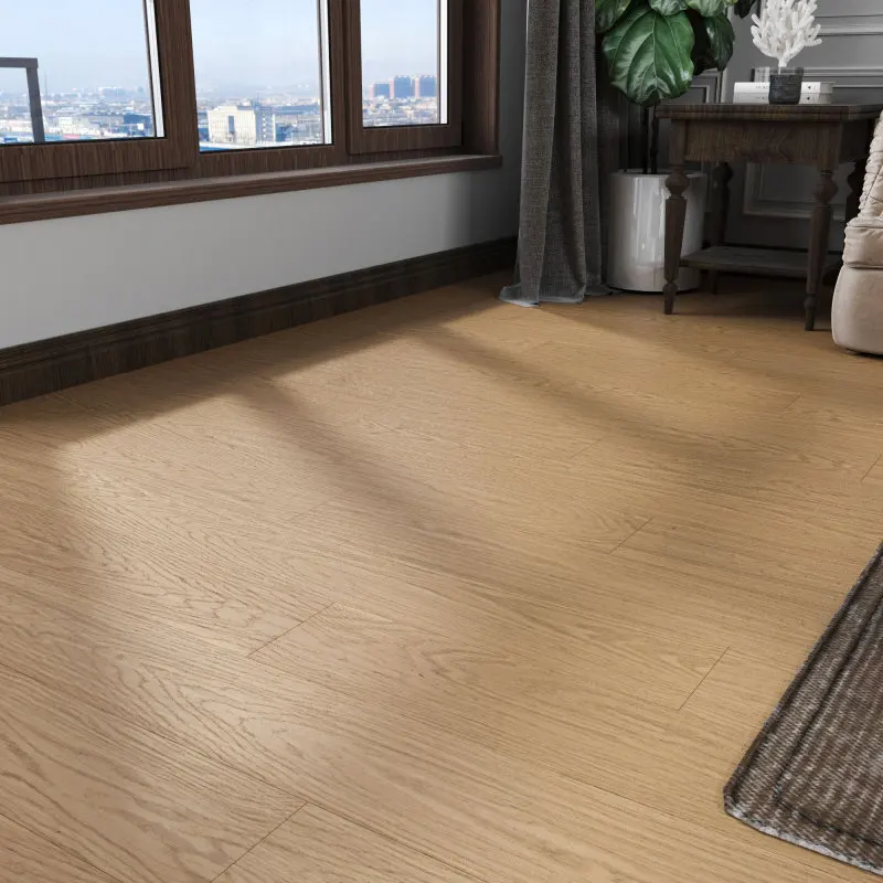 أرضيات خشبية أصلية هندسية من الخشب الصلب اللسان والأخدود مقاومة للماء متينة مقاومة للخدش 21.49 قدم مربع 10 عبوات #5