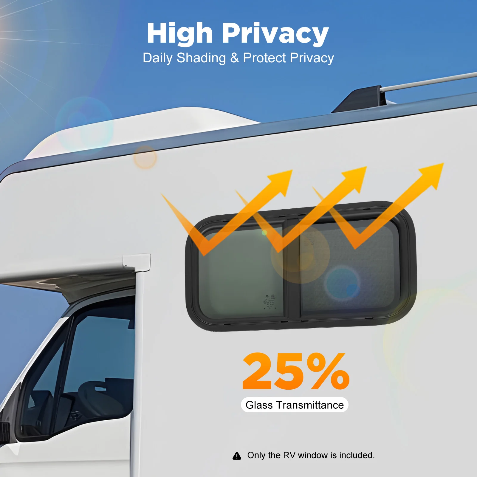 RV نافذة قافلة نافذة جانبية 700x400 مللي متر/600x300 مللي متر نافذة منزلقة ملونة نافذة فان التخييم مع شاشة الحشرات لمقطورات RVs