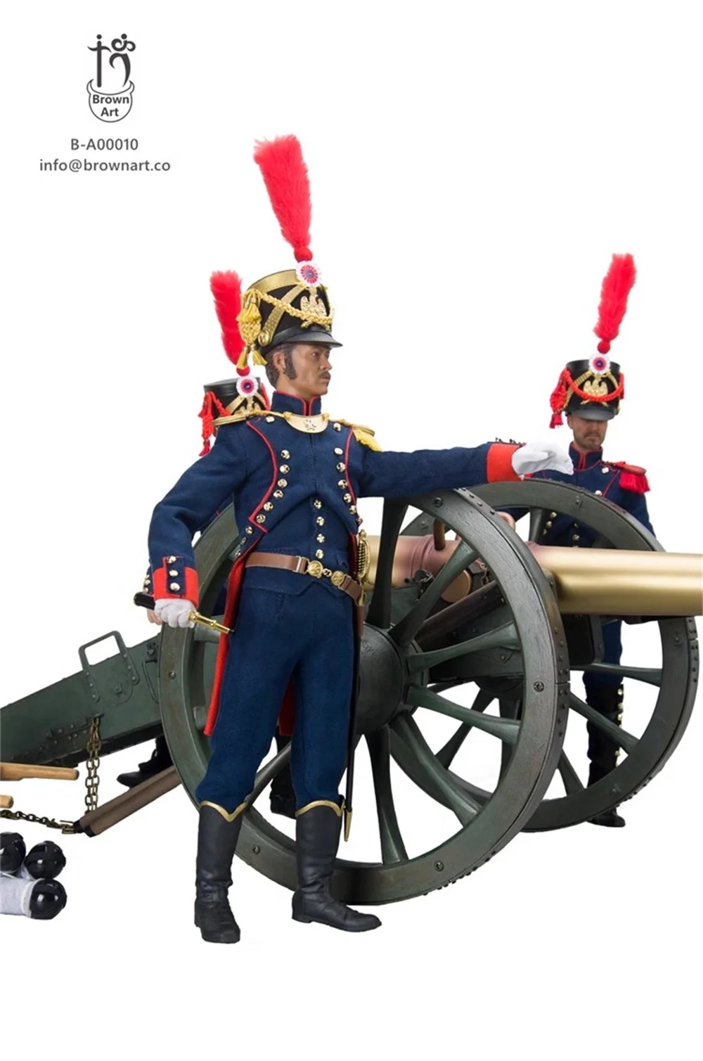 1/6 BROWN ART B-A 0003N The Soldier Guard of Napoleon Emperor Full Set Moveable Action Figure Gift For Fans Collect