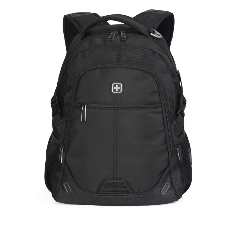suissewin-large-capacity-casual-travel-backpack-men's-computer-bag-soft-handle-polyester-zipper-closure-daily-use