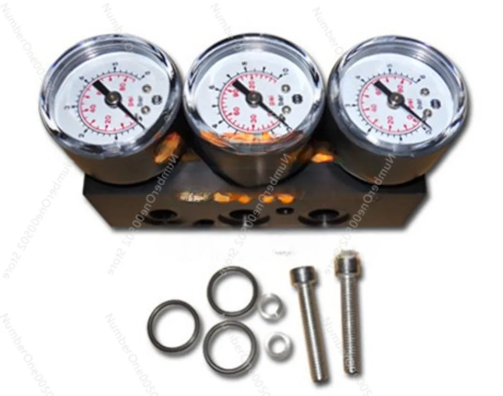 Positioner pressure gauge assembly 6DR4004-2M, 6DR4004-1M pressure gauge module