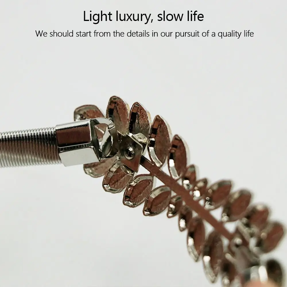 Stretch Elastic Curtain Buckle Straps Metal Leaf Multi Purpose Chain Chain Belt Gold Silver Color Curtain Tiebacks Home Decor