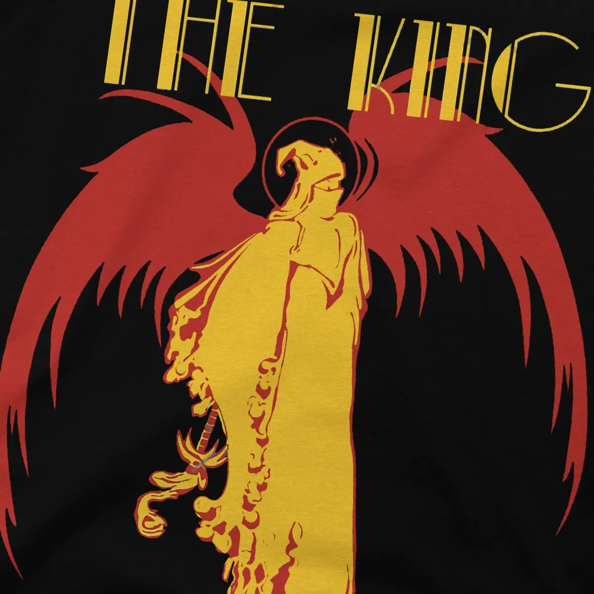 The king In Yellow Hastur Men T Shirt Howard Phillips Lovecraft Hastur Novelty Tees Short Sleeve Crew Neck T-Shirt Pure Cotton