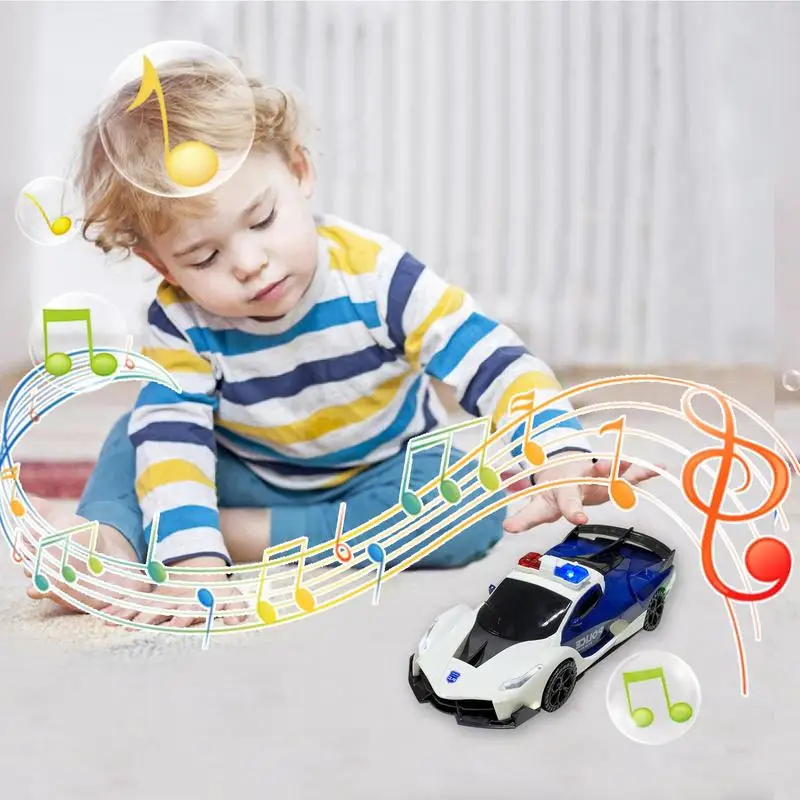 Car Transforming Toy Small Vehicles For Kids Deformation Car Toy For Boys 3 Small Vehicle Toy With Light And Music Funny Car