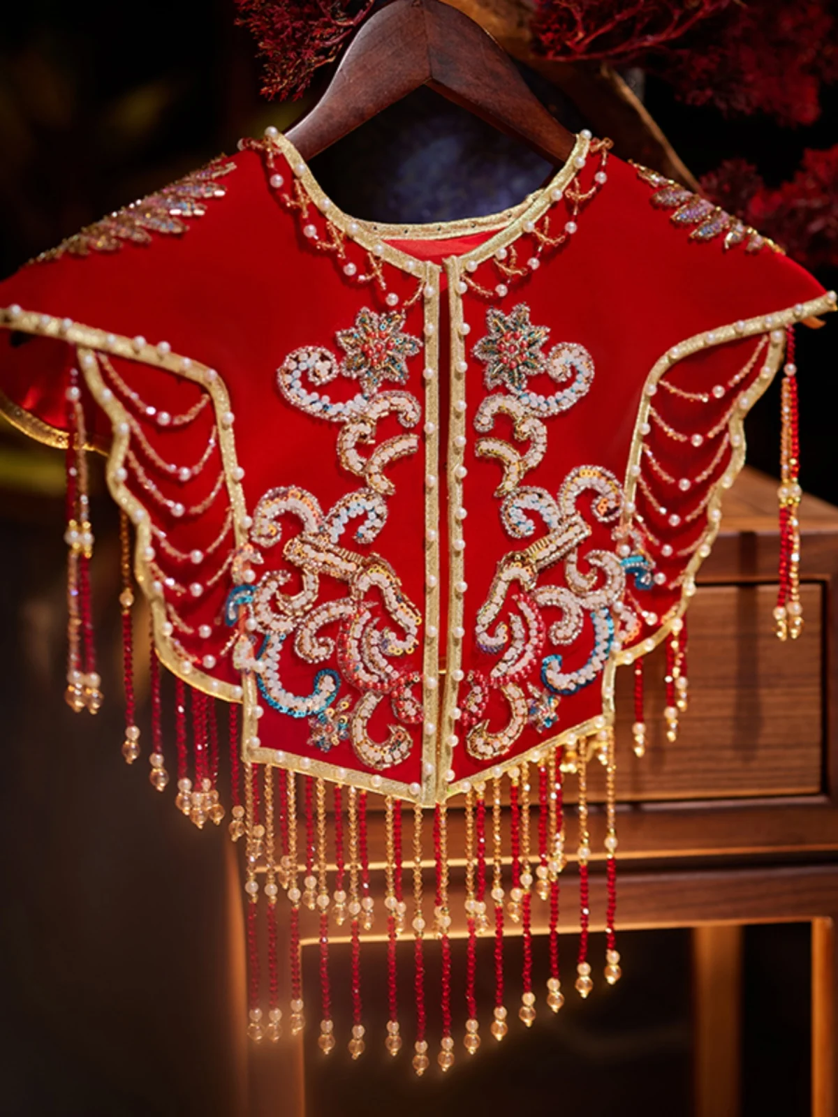 

Handmade Lace oulder New Sle Fairy T round Ne Cowl Ne Cover up for And Skirt Matching Polyester Fiber