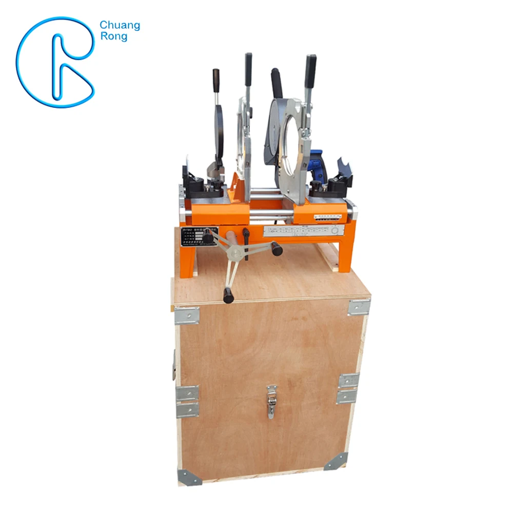 TLF Mini160 Y PE Pipe Fusion Welding Machine 40-160mm Siphon Drainage Welder Thin-Walled Low Prsure Pipeline New Condition Eng