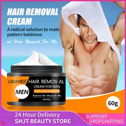 Painless Hair Removal Cream Permanent Hair Remover for Men's  Armpit Legs Arms Hair Growth Inhibitor Depilatory Body Cream