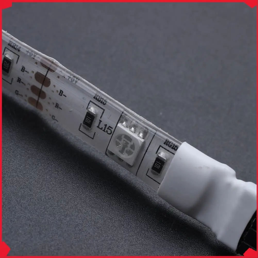 B17B 2X 4,5 V a batteria 50 cm Rgb LED Strip Light Impermeabile Craft Hobby Light