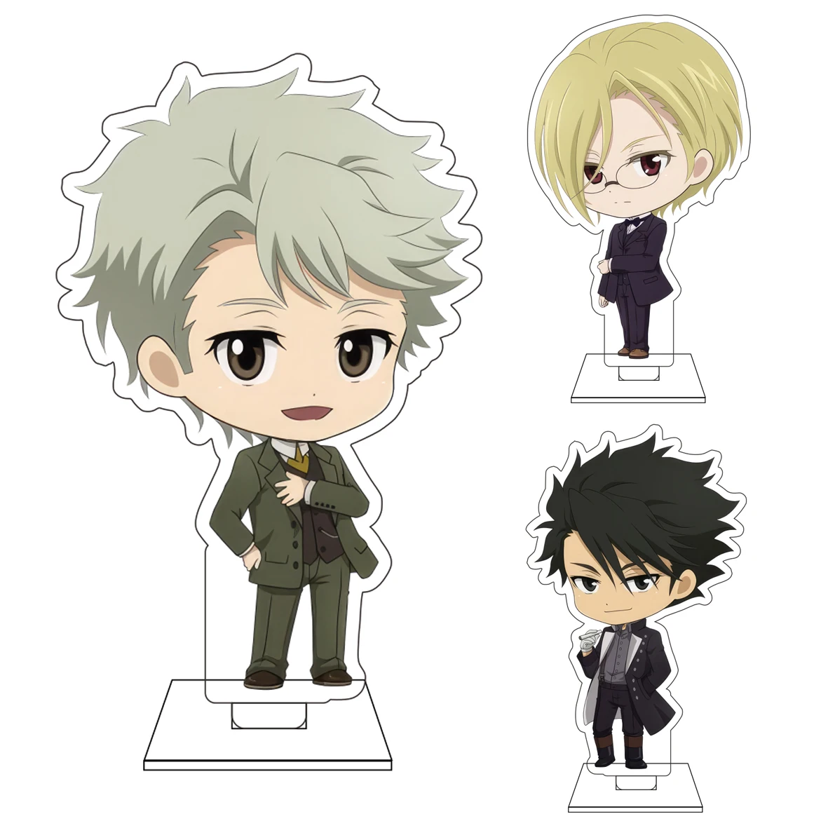 

10CM Anime ‌MORIARTY THE PATRIOT Cosplay Cute Acrylic Figure Stand Plate Hiroki Hyakuna Ornaments Gifts