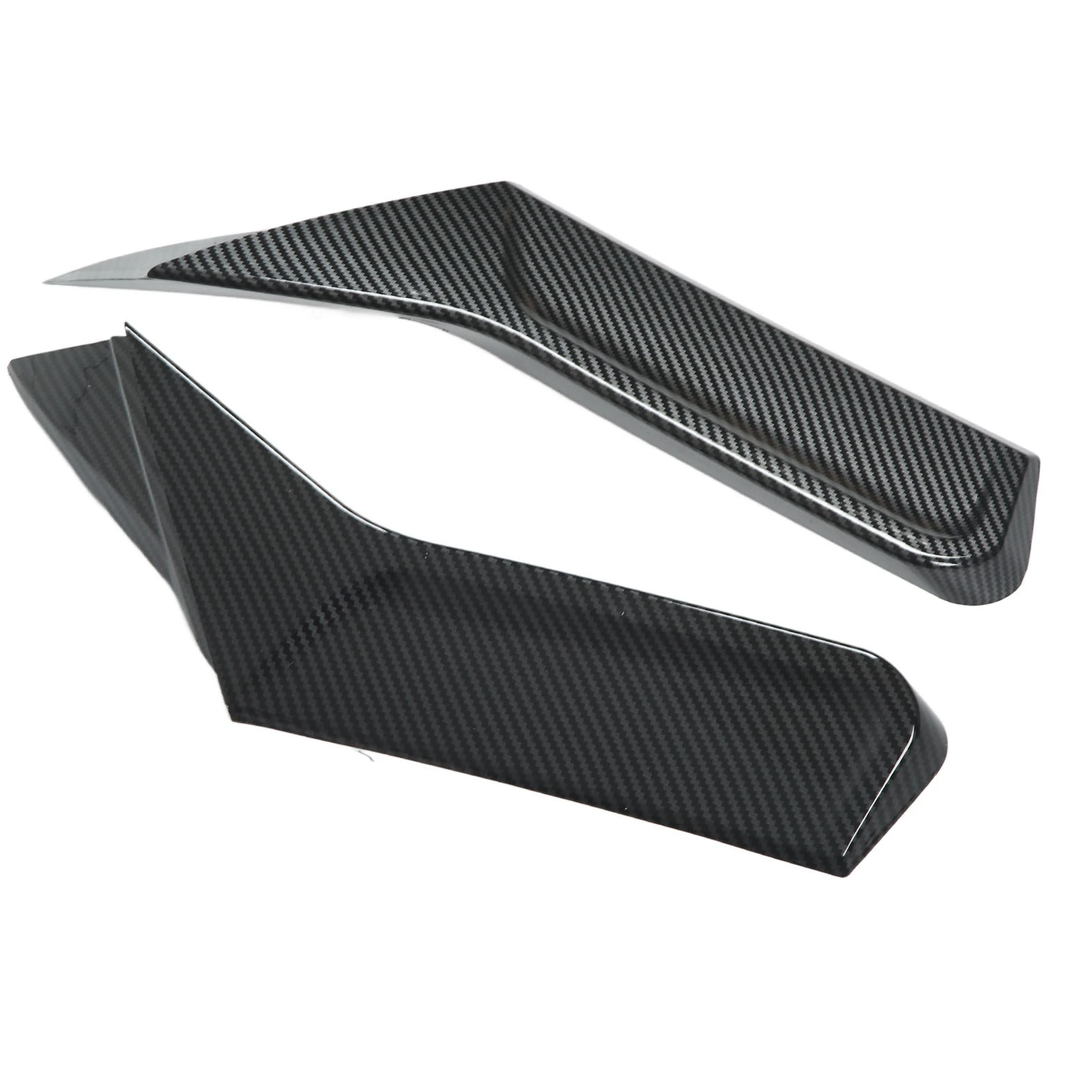 

1 Pair Rear Window Side Spoiler Wing Splitter Canard Trim Car Accessories Replacement