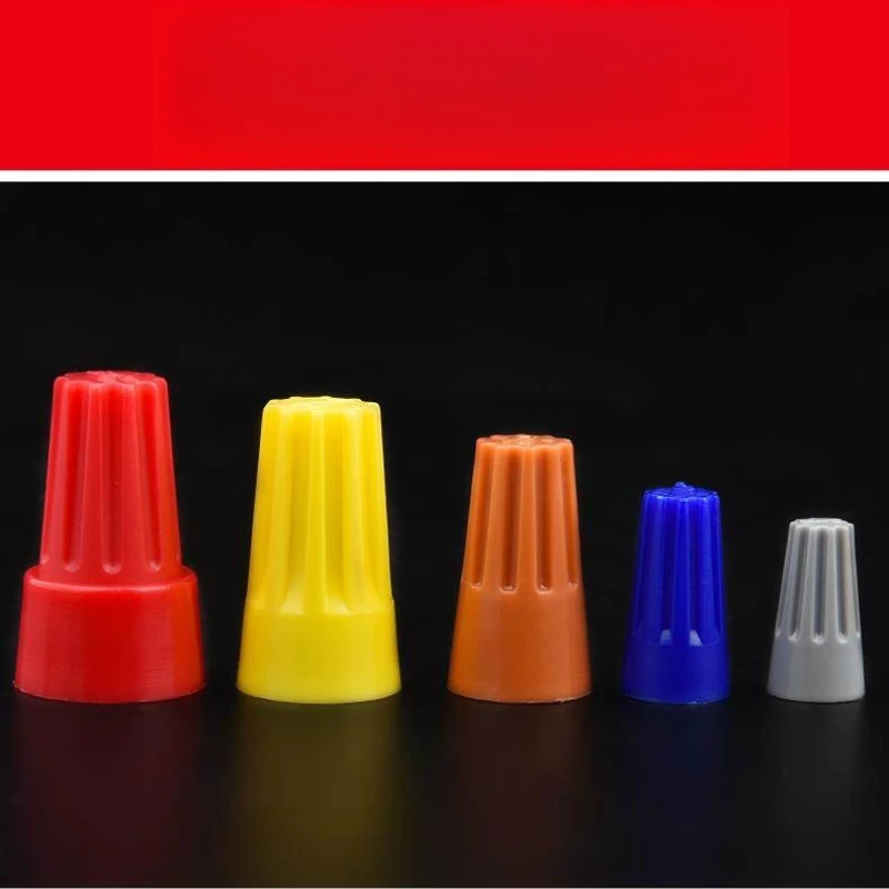 Wire Nuts Connectors Assortment Kit, Colorful Wire Caps Electrical Connectors Springs for Quick Connection Terminals