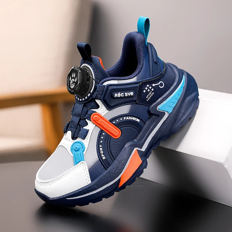 

Luxury Children Shoes Boys Sneaker Fashion Autumn Platform Kids Casual Sneaker 4 To 12 Years School Running Boys Sports Shoes