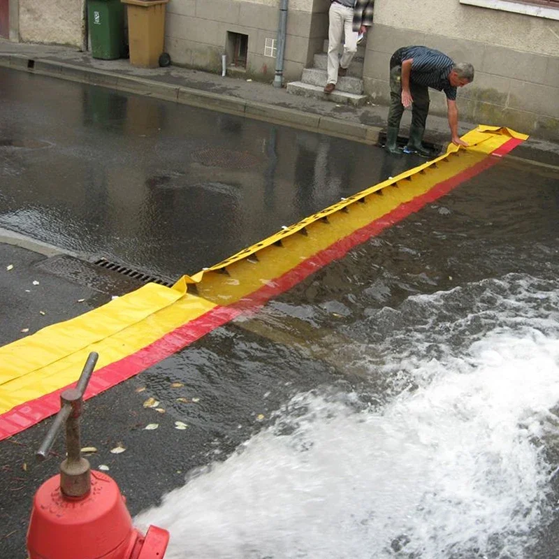 60in x 50ft anti flood Portable Quick Dam Reusable water gate instant flood control barrier