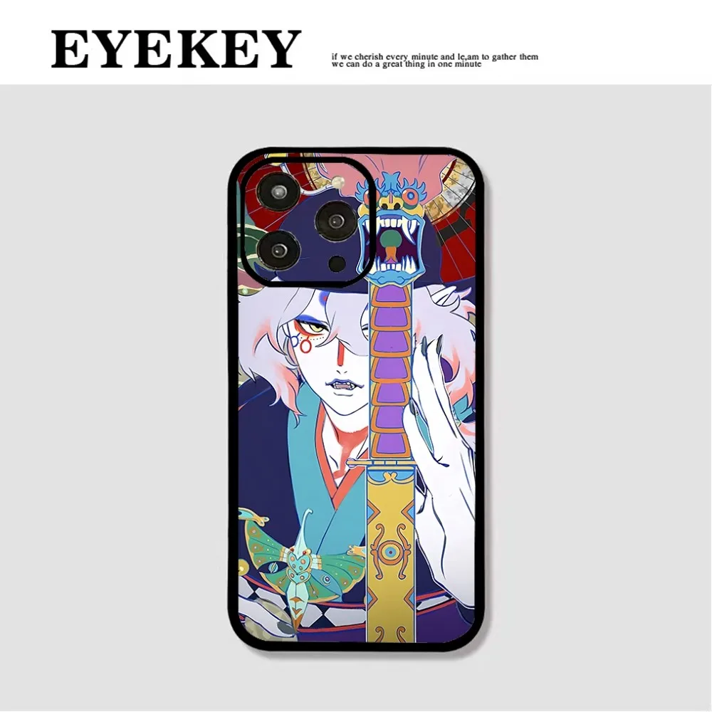 Anime Mononoke Kusuriuri Phone Case For Iphone 15 11 13 14 Pro Max 7 8 Plus X Xr Xs Max Se2020 12mini Cover Case