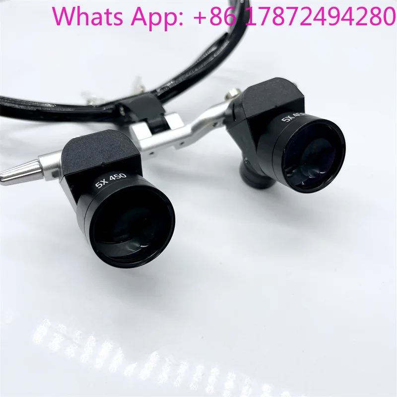 New Arrival 5X  Conversion Lens Loupes with Optional Metal & Plastic Adjustment Frame and Adjustable Pupil Distance
