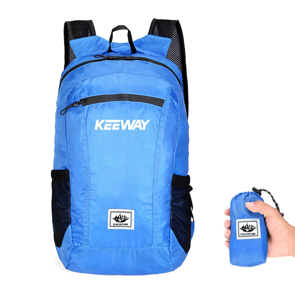 For Keeway SR125 TX 125 200 Vieste 300 RKR RKV RKF 125 RKS 150 Accessories Portable Foldable Backpack Folding Mountaineering Bag