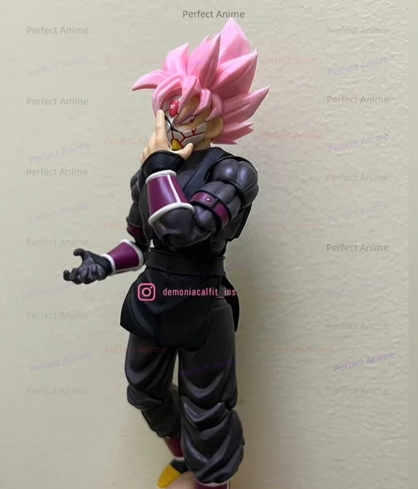 

September Demon Pact Movable Demoniacal Fit Extremely Evil Dragon Ball Hero Zamasu SHF Pink and Black Goku