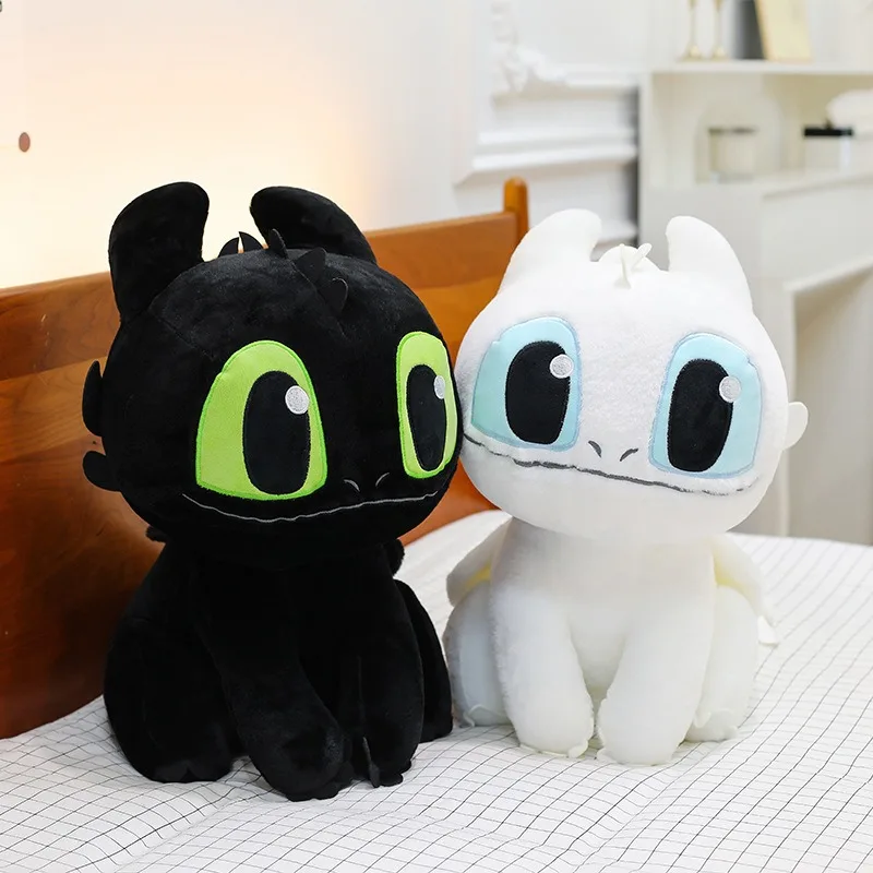 面白い歯のないぬいぐるみ枕、ハウ・トゥ・トレイン・ユア・ドラゴンのぬいぐるみ、子供や幼児への可愛いギフト