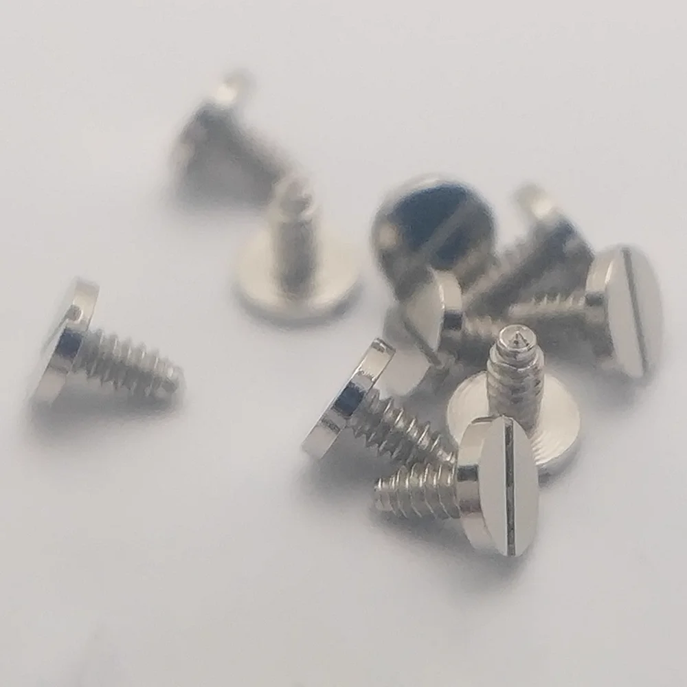 Parti di riparazione per orologi Viti a molla frizione adatte per movimento 8200 Accessori per orologi Viti per piastra di pressione frizione 10 pezzi