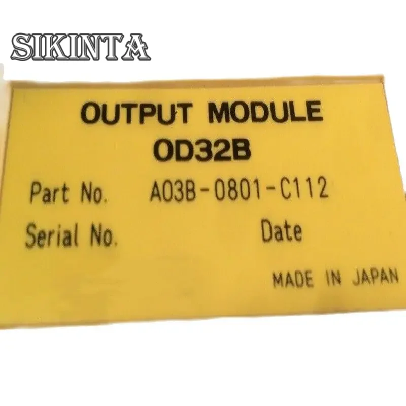 وحدة إخراج بحالة جيدة A03B-0801-C112 متوفرة في المخزون