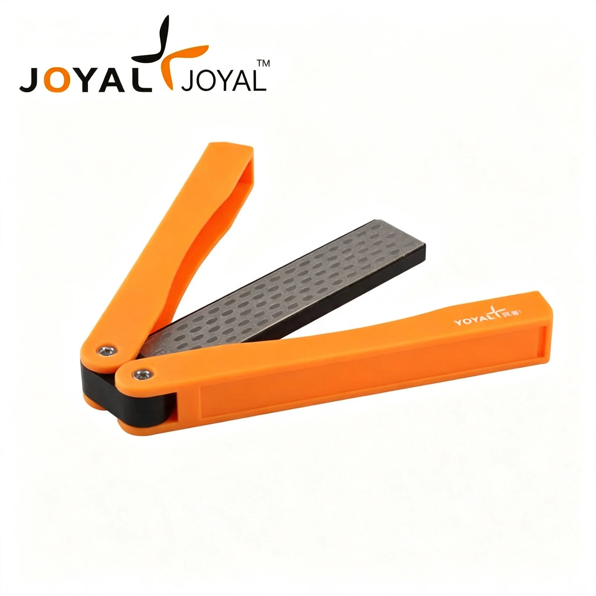 Foldable Portable Sharpening Stone for Outdoor Single-stage handheld sharpener for home Non-slip grip, easy to operate