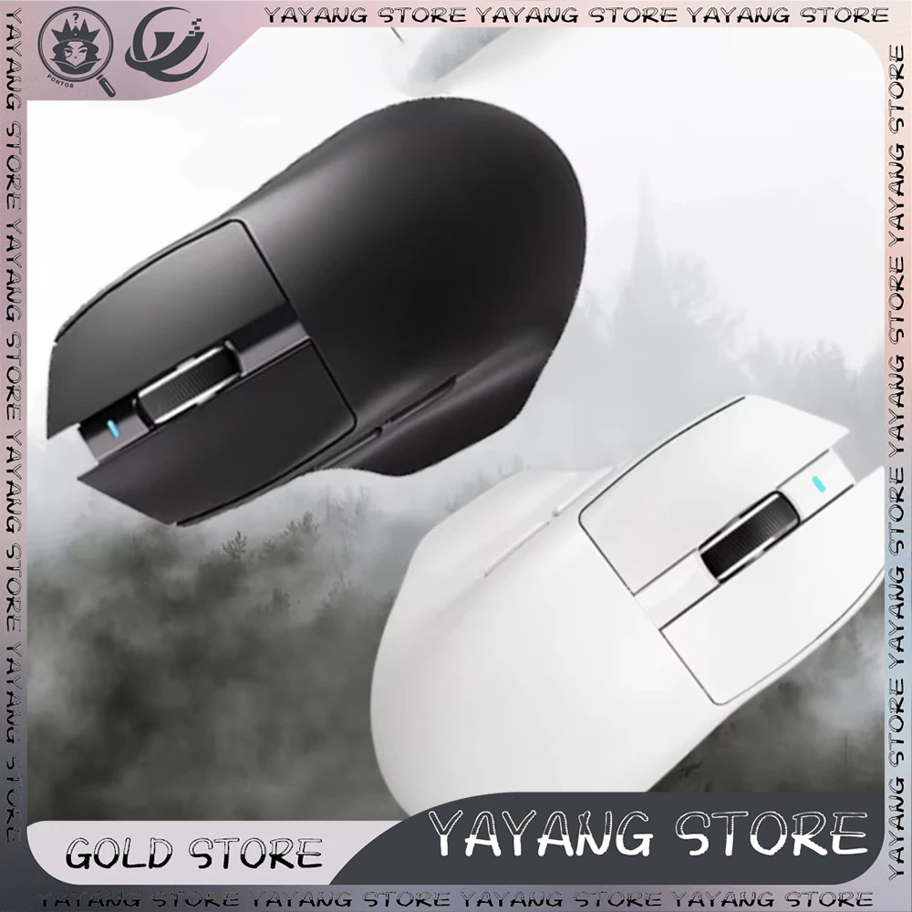 G7 Ergonomic Wireless Gaming Mouse with PAW3395 Sensor Tri-Mode Bluetooth 55g Lightweight High-Speed Custom PC Laptop Accessory