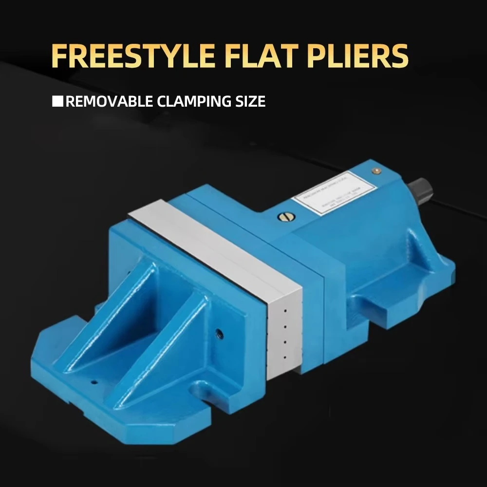 6/8 Inch Split Combination Machine Vise, Freestyle Flat CNC Milling Table Precision Vice