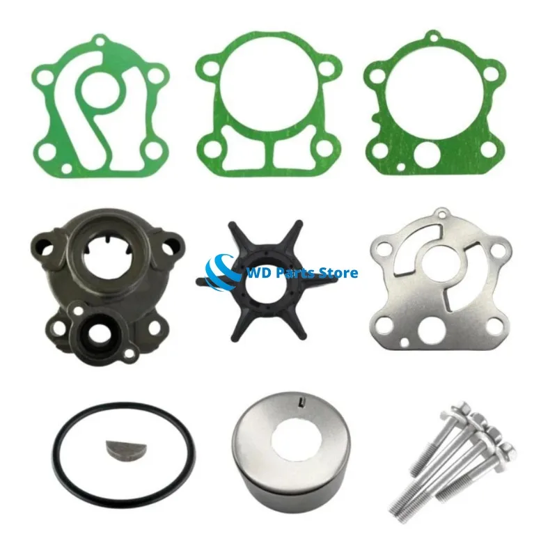 

For Outboard Yamaha 4-Stroke 75 80 90 100HP Motor 18-3409 Water Pump Repair Kit Housing 67F-W0078-00-00