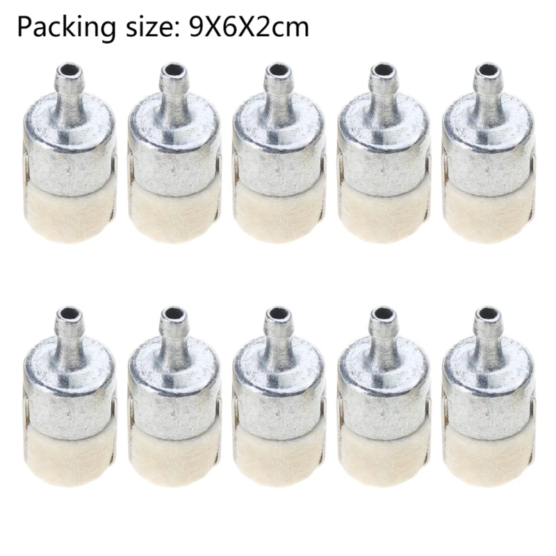 10pcs Felt การใช้สำหรับ Homelite สำหรับ Poulan 13120519831 Trimmer Chainsaw เครื่องยนต์เบนซินสวนเครื่องมืออะไหล่ Dropship