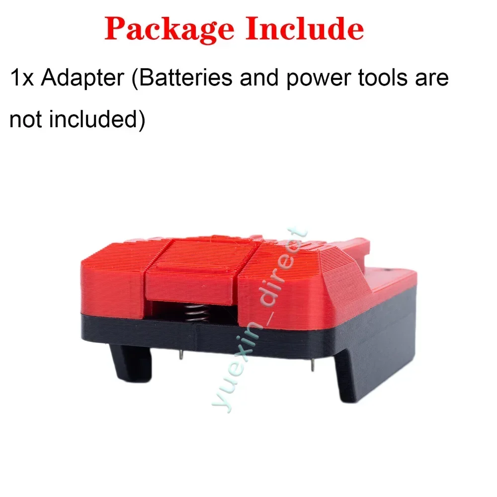Imagem -04 - Adaptador de Bateria de Lítio para Lipo Parkside X20v Power Drill Tools Converter Makita 18v Ferramentas Não Incluídas e Bateria
