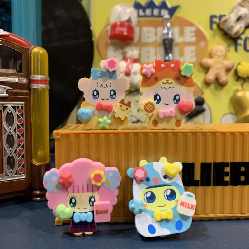 Tamagotchi Q-Style Character Figurine Cartoondoll Eraser Nostalgia Gift Collectible Toy