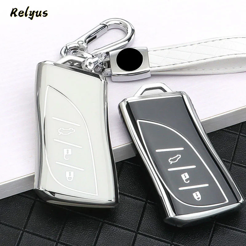 

TPU Car Key Cover Case For Lexus NX ES UX US RC LX GX IS RX 200 250h 350h LS 450h 260h 300h UX200 Accessories Holder Fob