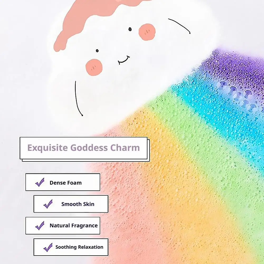 Cloud-Shaped Rainbow Bath Bomb – Baby Products Gift recenzja i cena