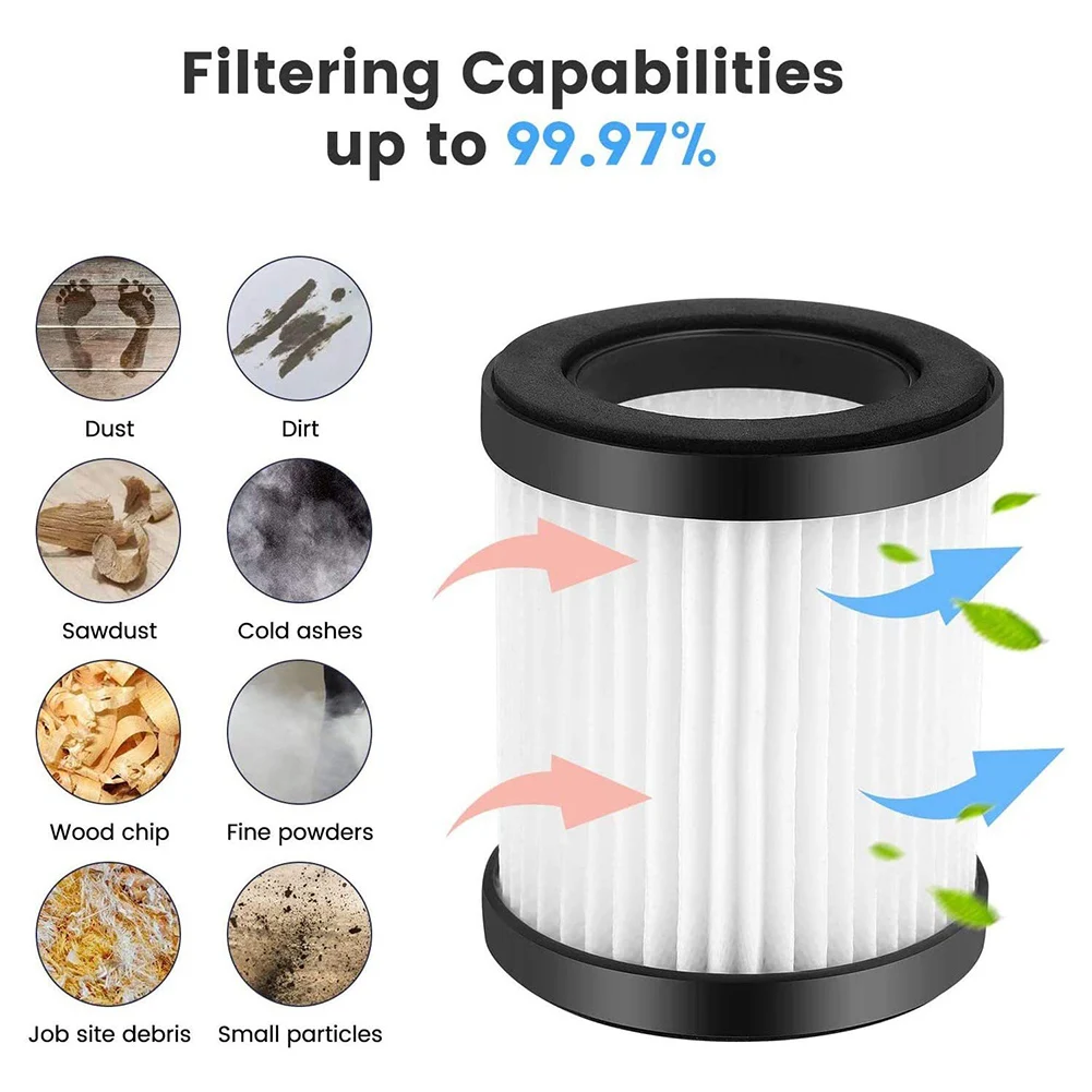 Washable & Reusable Filters Filter For H55 Handheld Vacuum Cleaner Sweeping Parts Household Sweeper Cleaning Tool Replace