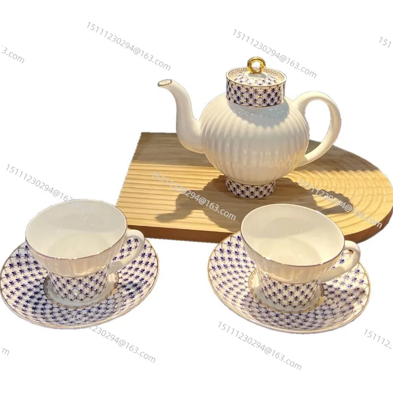 

Высокопрозрачный костяной фарфор, английский чайный сервиз черного чая, набор кофейных чашек для послеобеденного чая, подарок для девочек.