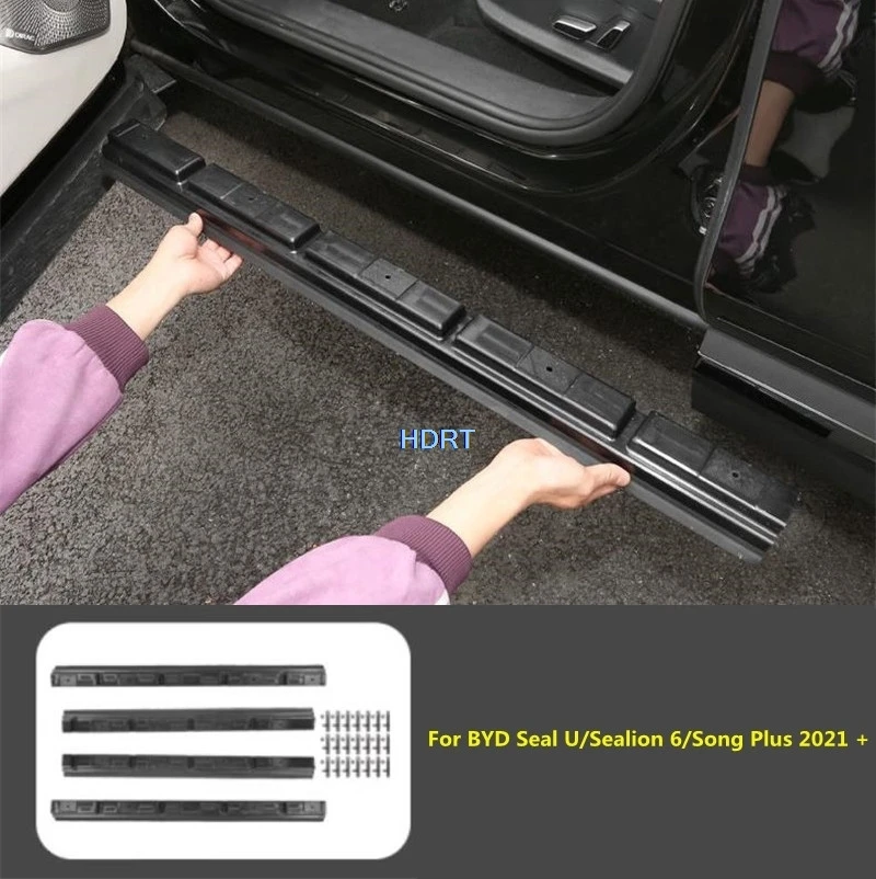 Auto Styling Körper Schlamm Klappe Schmutzfänger Für BYD Dichtung U/Sealion 6/Song Plus 2021 + Rock Rand Splash Schutz Tür Seite Kotflügel Zubehör