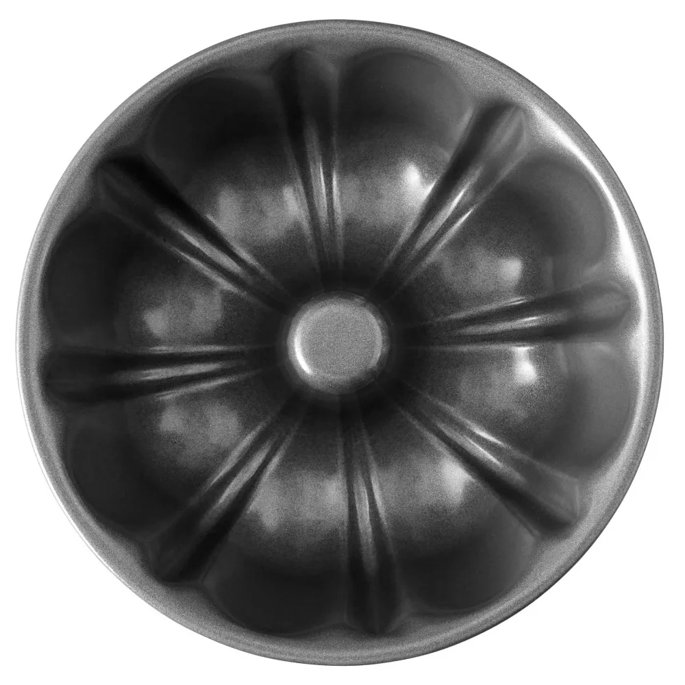 Non-Stick Fluted Tube Cake Pan 6-Cup Bundt Baking Pan for Easy Release