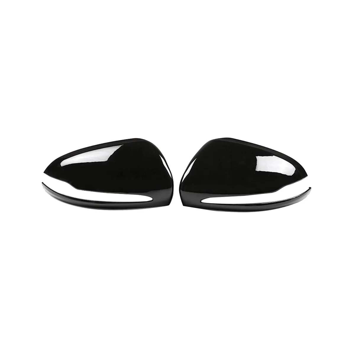 1Pair Rearview Mirror Cover Trim for C S E GLC Class W205 W222 W213 X253 16-23 Side Wing Mirror Shell