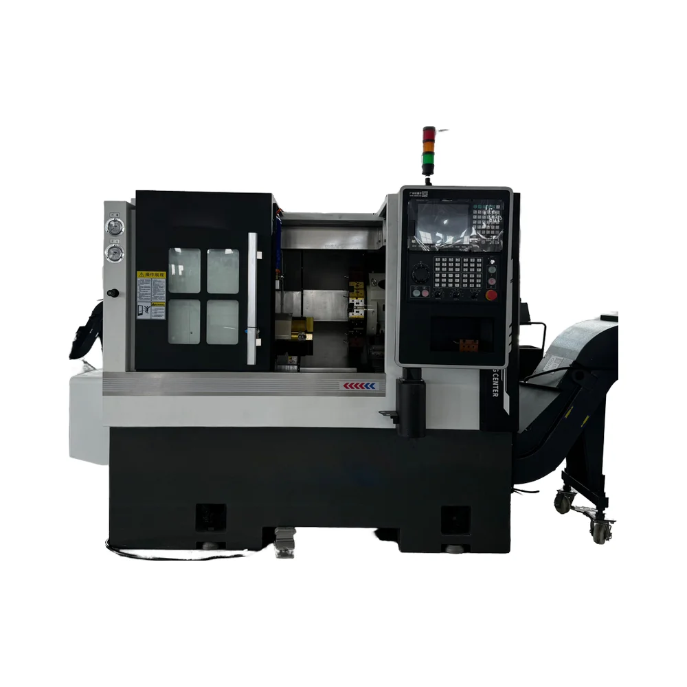 Weizhuo Precision Servo Turret CNC Lathe with 30° Slanted Bed and Roller Linear Guides for Stable High Speed Cutting