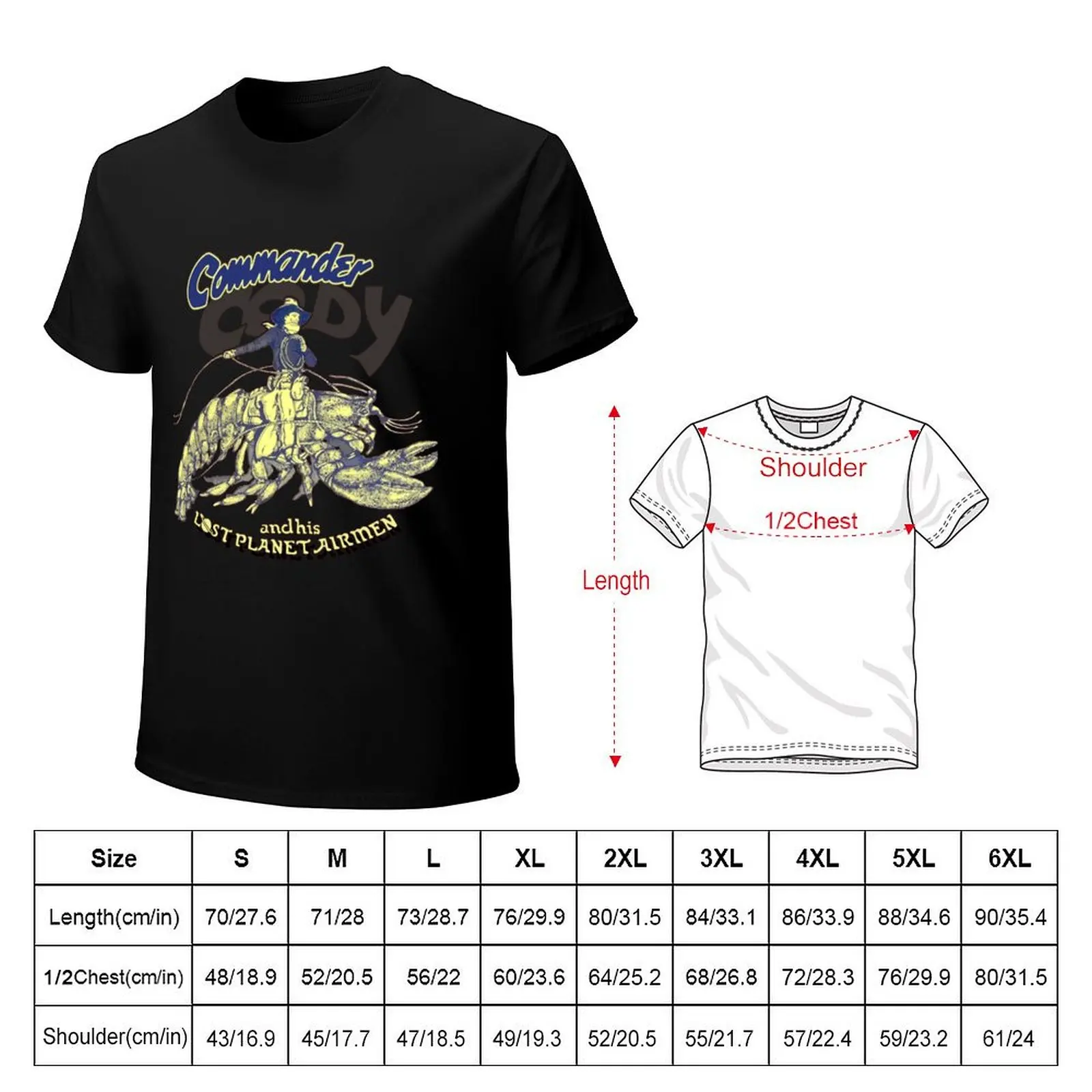 Commander Cody and His Lost Planet Airme, Commander Cody and His Airmen from the Lost Planet T-Shirt Construction Work Tee Shirt